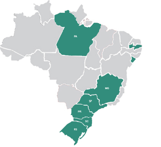 mapa Brasil